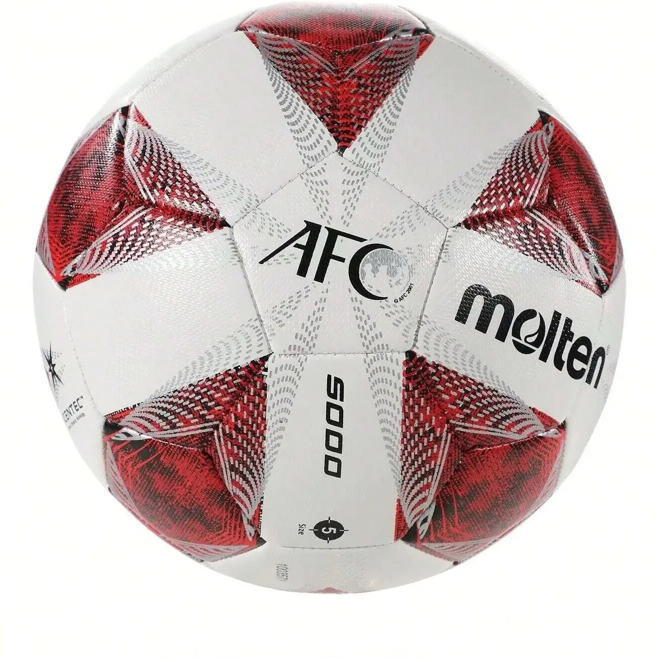 توپ فوتسال مولتن (Molten) طرح Afc سایز 4 قرمز